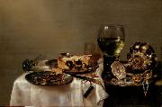 HEDA, Willem Claesz. Still Life (mk08) oil on canvas